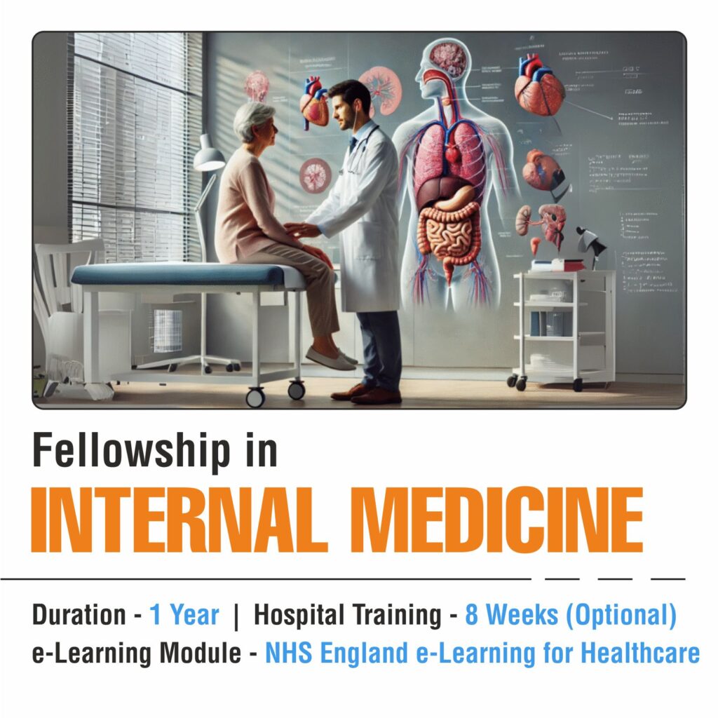 fellowship in internal medicine , internal medicine course after mbbs for doctors