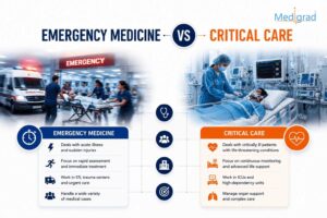 Emergency Medicine vs Critical Care after MBBS
