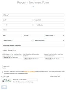 medigrad portal program enrollment form