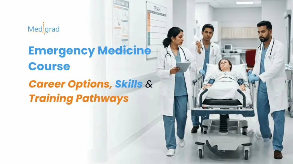 emergency medicine certificate course after MBBS